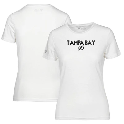 Women's Levelwear White Tampa Bay Lightning Maddox City Capsule T-Shirt