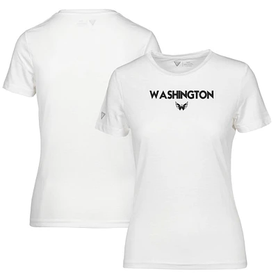 Women's Levelwear White Washington Capitals Maddox City Capsule T-Shirt