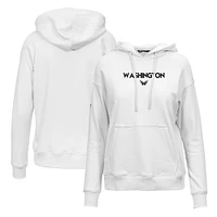 Women's Levelwear White Washington Capitals Adorn City Capsule Pullover Hoodie