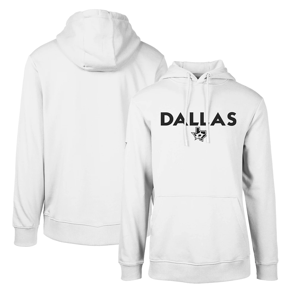 Men's Levelwear White Dallas Stars Podium City Capsule Pullover Hoodie