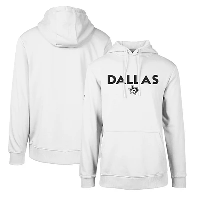 Men's Levelwear White Dallas Stars Podium City Capsule Pullover Hoodie