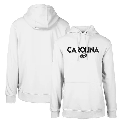 Men's Levelwear White Carolina Hurricanes Podium City Capsule Pullover Hoodie