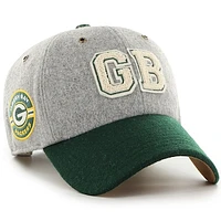 Unisex Stoney Clover Lane x '47 Gray/Green Green Bay Packers Block Clean Up Adjustable Hat