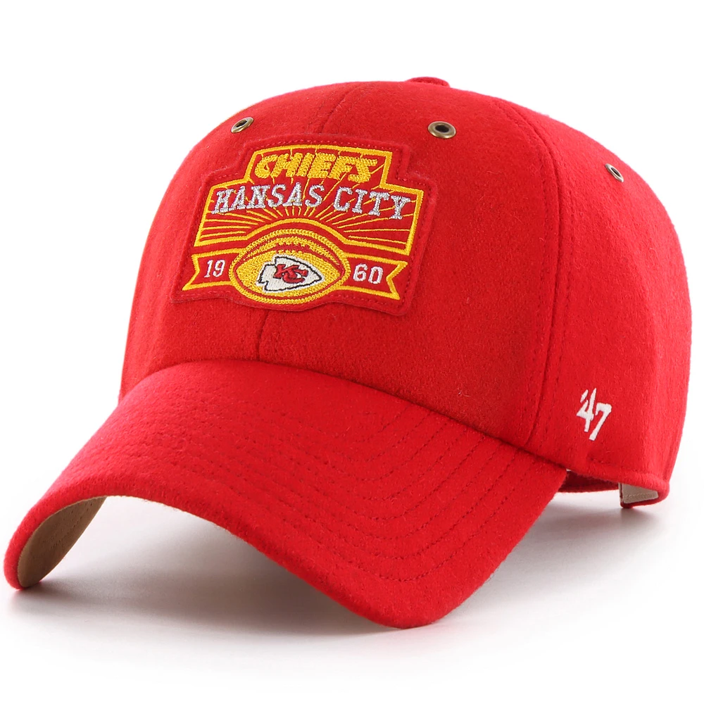 Unisex Stoney Clover Lane x '47 Red Kansas City Chiefs Field Goal Clean Up Adjustable Hat