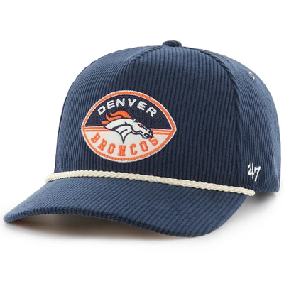 Unisex Stoney Clover Lane x '47 Navy Denver Broncos Touch Down Hitch Adjustable Hat