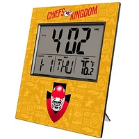 Kansas City Chiefs 2024 Illustrated Limited Edition Digital Desk/Wall Clock