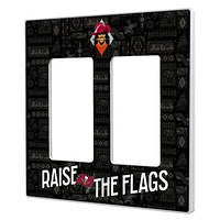Tampa Bay Buccaneers 2024 Illustrated Limited Edition Double Rocker Light Switch Plate