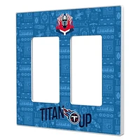 Tennessee Titans 2024 Illustrated Limited Edition Double Rocker Light Switch Plate