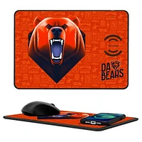 Chicago Bears 2024 Illustrated Limited Edition Wireless Charger and Mouse Pad