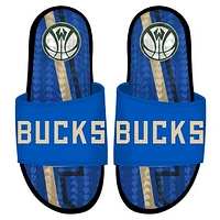 Men's ISlide Milwaukee Bucks 2024/25 City Edition Gel Slide Sandals