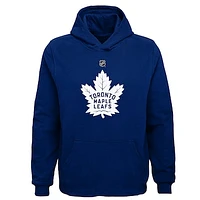 Youth Blue Toronto Maple Leafs Primary Logo Pullover Hoodie