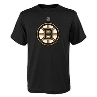 Youth Black Boston Bruins Primary Logo T-Shirt