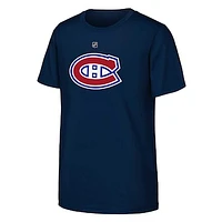 Youth Navy Montreal Canadiens Primary Logo T-Shirt