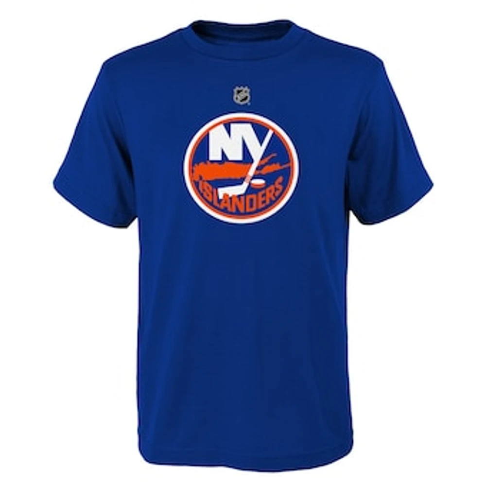 Youth Royal New York Islanders Primary Logo T-Shirt