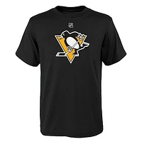 Youth Black Pittsburgh Penguins Primary Logo T-Shirt