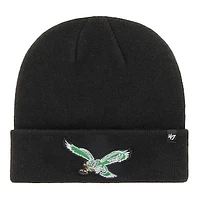 Men's '47  Black Philadelphia Eagles  Legacy Cuffed Knit Hat