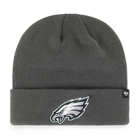 Men's '47 Charcoal Philadelphia Eagles Secondary Logo Cuffed Beanie