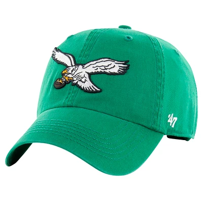 Men's '47 Kelly Green Philadelphia Eagles Classic Franchise Legacy Fitted Hat