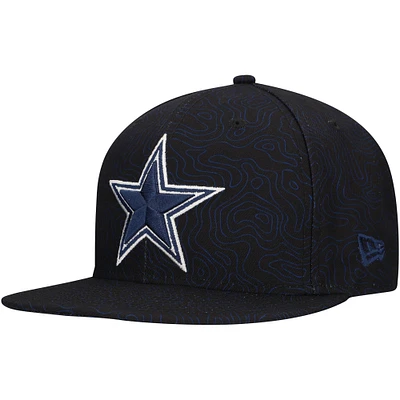 Men's New Era Black Dallas Cowboys Geo 59FIFTY Fitted Hat