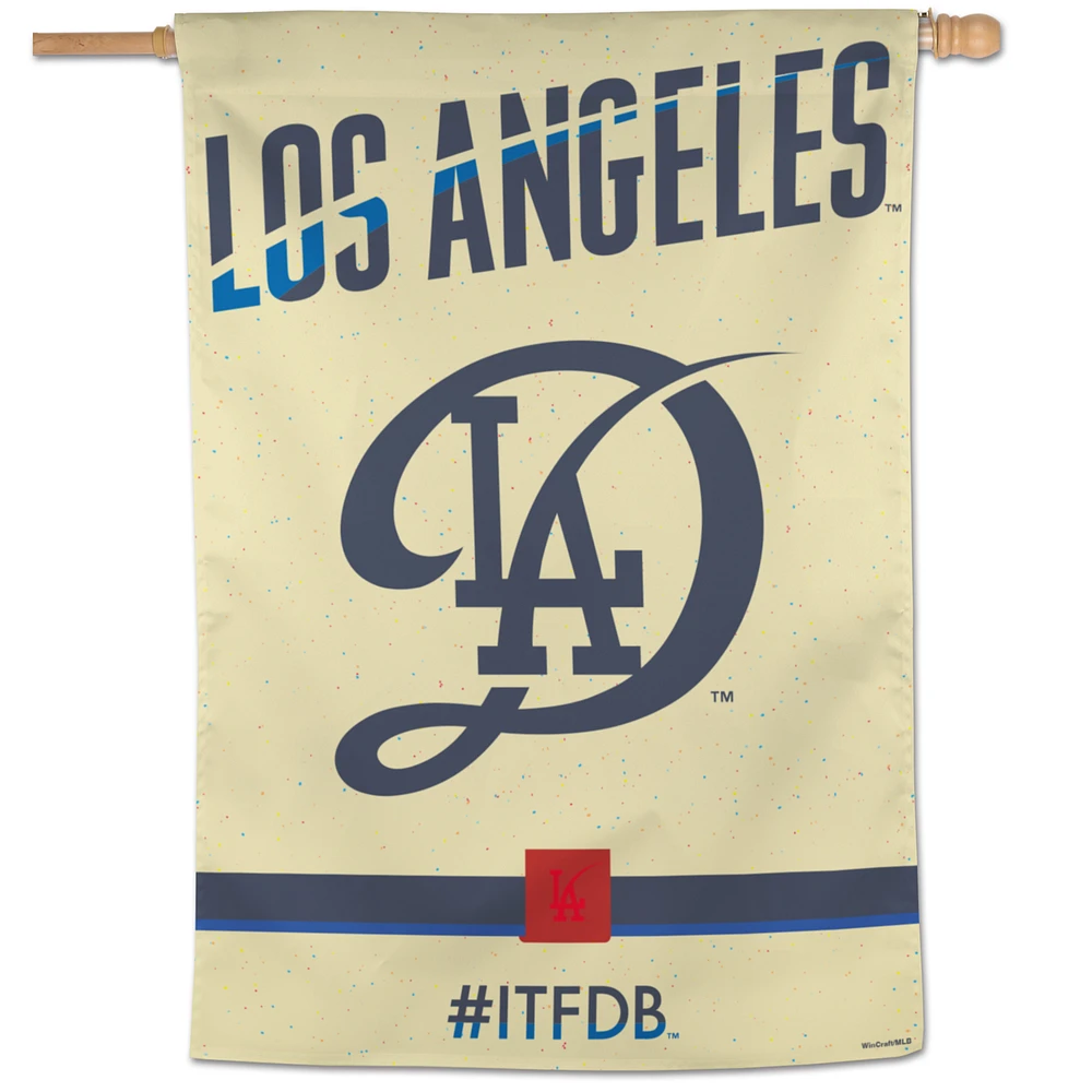 WinCraft Los Angeles Dodgers 2024 City Connect One-Sided 28'' x 40'' Vertical Banner