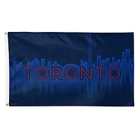 WinCraft Toronto Blue Jays 2024 City Connect 3' x 5' One-Sided Deluxe Flag