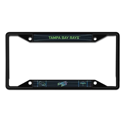 WinCraft Tampa Bay Rays 2024 City Connect Metal Laser Cut License Plate Frame