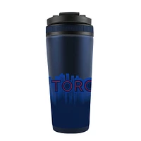 WinCraft Toronto Blue Jays 2024 City Connect 26oz. 4D Stainless Steel Ice Shaker Bottle