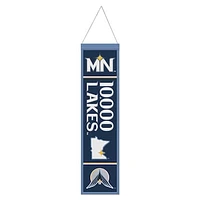 WinCraft Minnesota Twins 2024 City Connect 8" x 32" Wool Banner