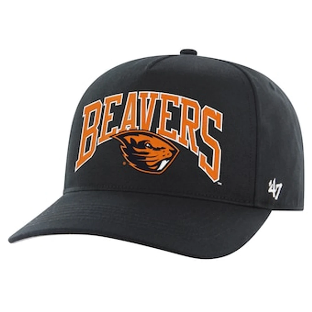 Men's '47 Black Oregon State Beavers Walk Tall Hitch Adjustable Hat