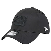 Men's New Era Black York Giants Hydro 39THIRTY Flex Hat