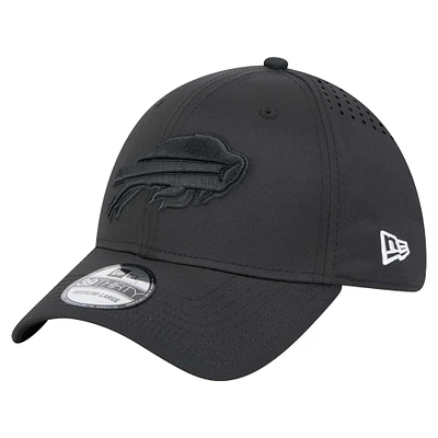 Men's New Era Black Buffalo Bills Hydro 39THIRTY Flex Hat