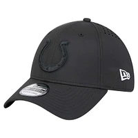 Men's New Era Black Indianapolis Colts Hydro 39THIRTY Flex Hat