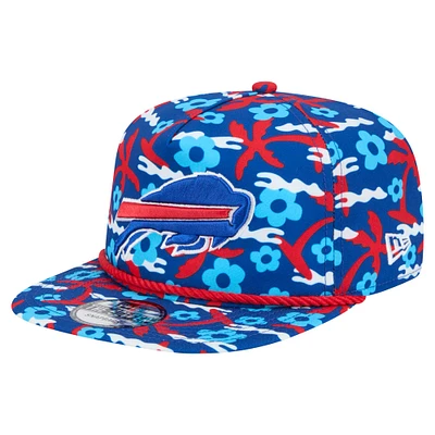 Men's New Era Royal Buffalo Bills Wakey Wakey Golfer Snapback Hat