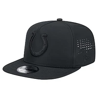 Men's New Era Black Indianapolis Colts Hydro A-Frame 9FIFTY Snapback Hat