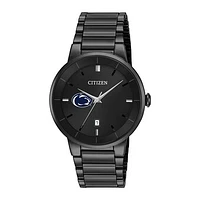 Men's Citizen Watch Penn State Nittany Lions Black Dial Stainless Steel Watch