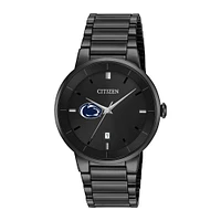 Men's Citizen Watch Penn State Nittany Lions Black Dial Stainless Steel Watch