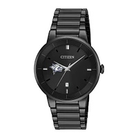 Men's Citizen Watch New Hampshire Wildcats Black Dial Stainless Steel Watch