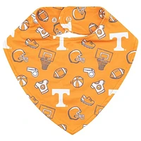 ZooZatz Tennessee Orange Tennessee Volunteers All Over Print Baby Bib