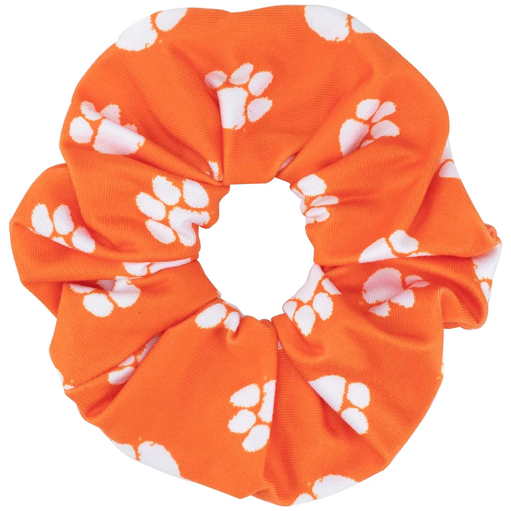 ZooZatz  Orange Clemson Tigers Scrunchie