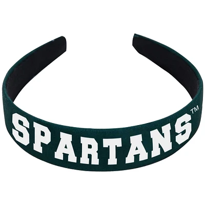 ZooZatz Green Michigan State Spartans Hard Headband