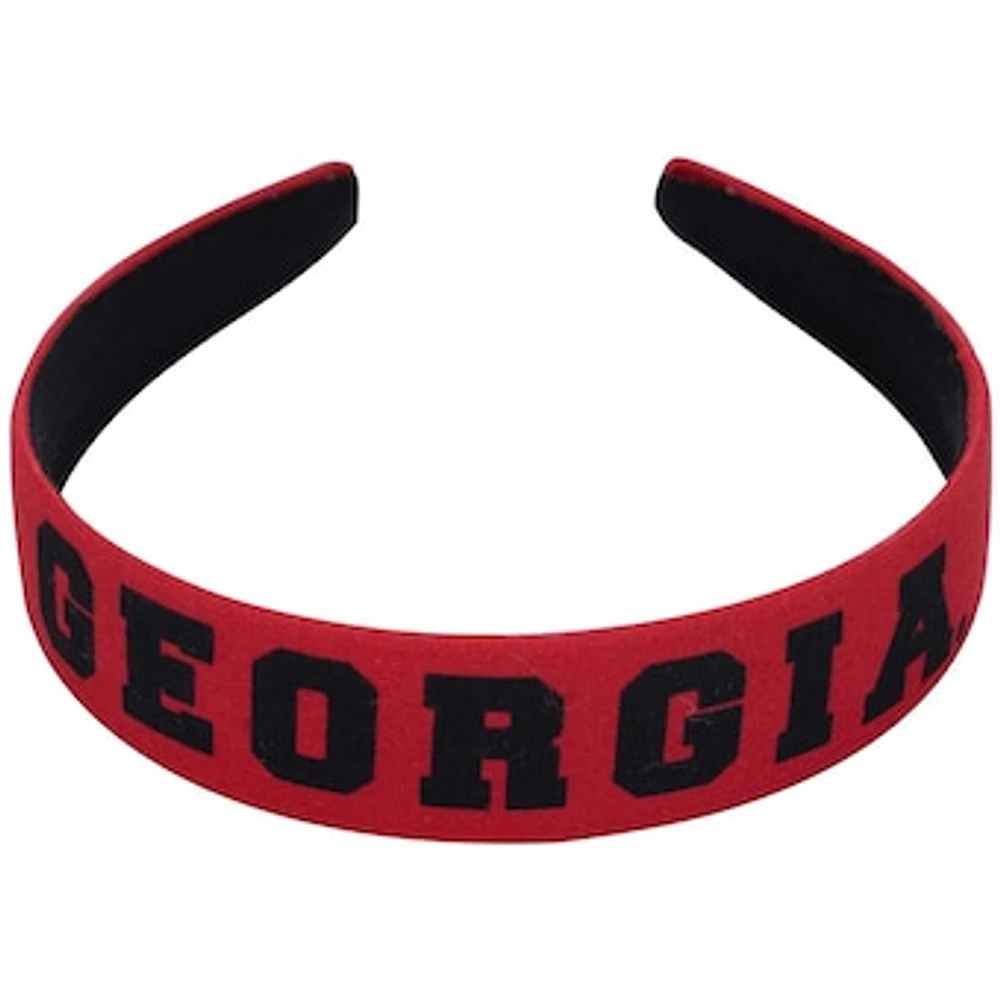 ZooZatz Red Georgia Bulldogs Hard Headband