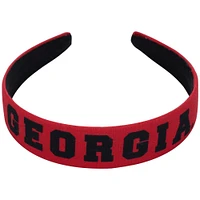 ZooZatz Red Georgia Bulldogs Hard Headband