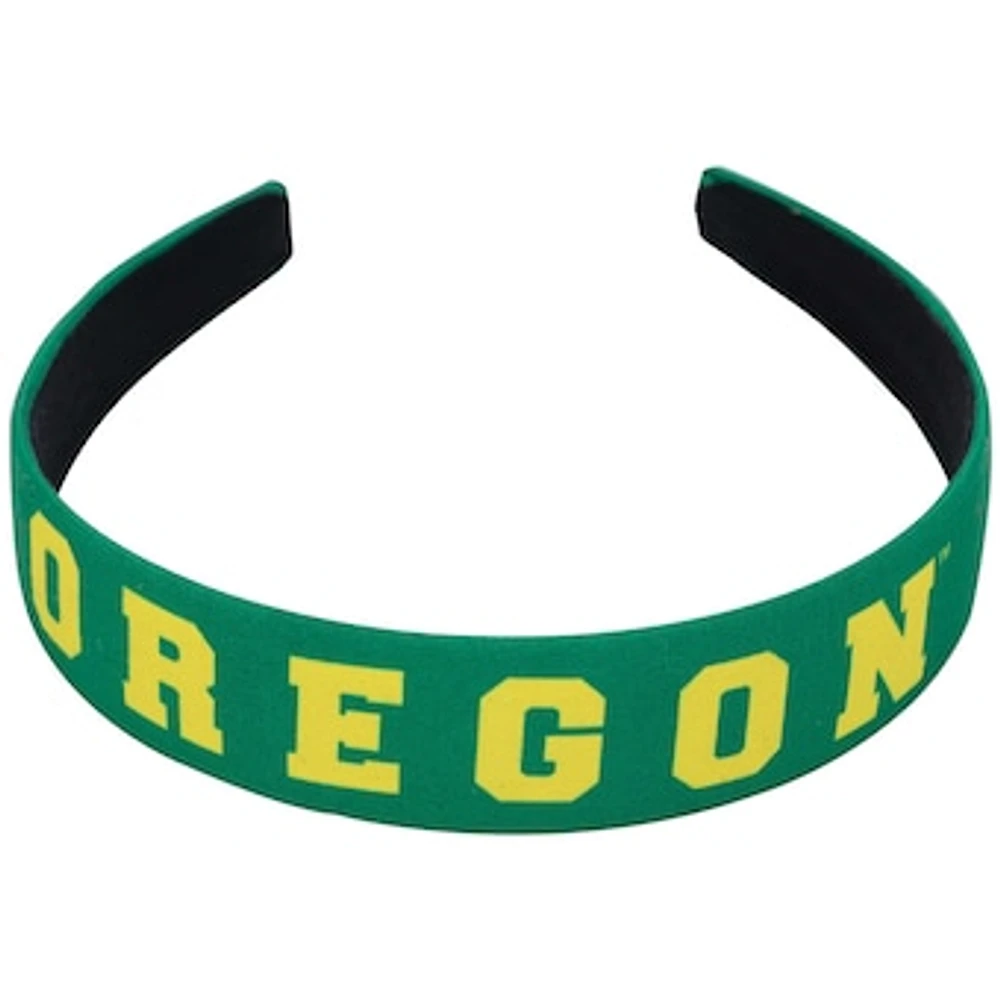 ZooZatz Green Oregon Ducks Hard Headband