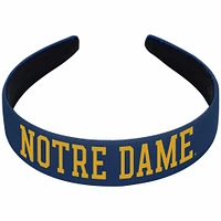 ZooZatz Navy Notre Dame Fighting Irish Hard Headband