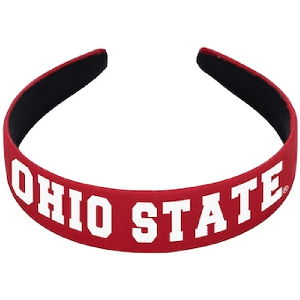 ZooZatz Scarlet Ohio State Buckeyes Hard Headband