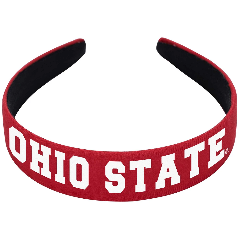 ZooZatz Scarlet Ohio State Buckeyes Hard Headband