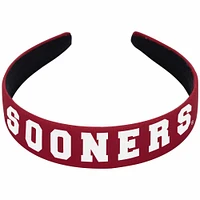 ZooZatz Crimson Oklahoma Sooners Hard Headband