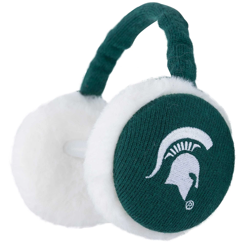 ZooZatz  Green Michigan State Spartans Fashion Knit Earmuffs