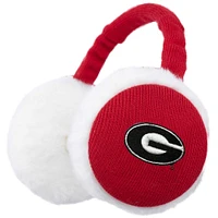 ZooZatz  Red Georgia Bulldogs Fashion Knit Earmuffs