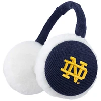 ZooZatz  Navy Notre Dame Fighting Irish Fashion Knit Earmuffs